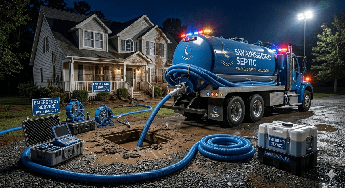Emergency Septic Service in Swainsboro Georgia