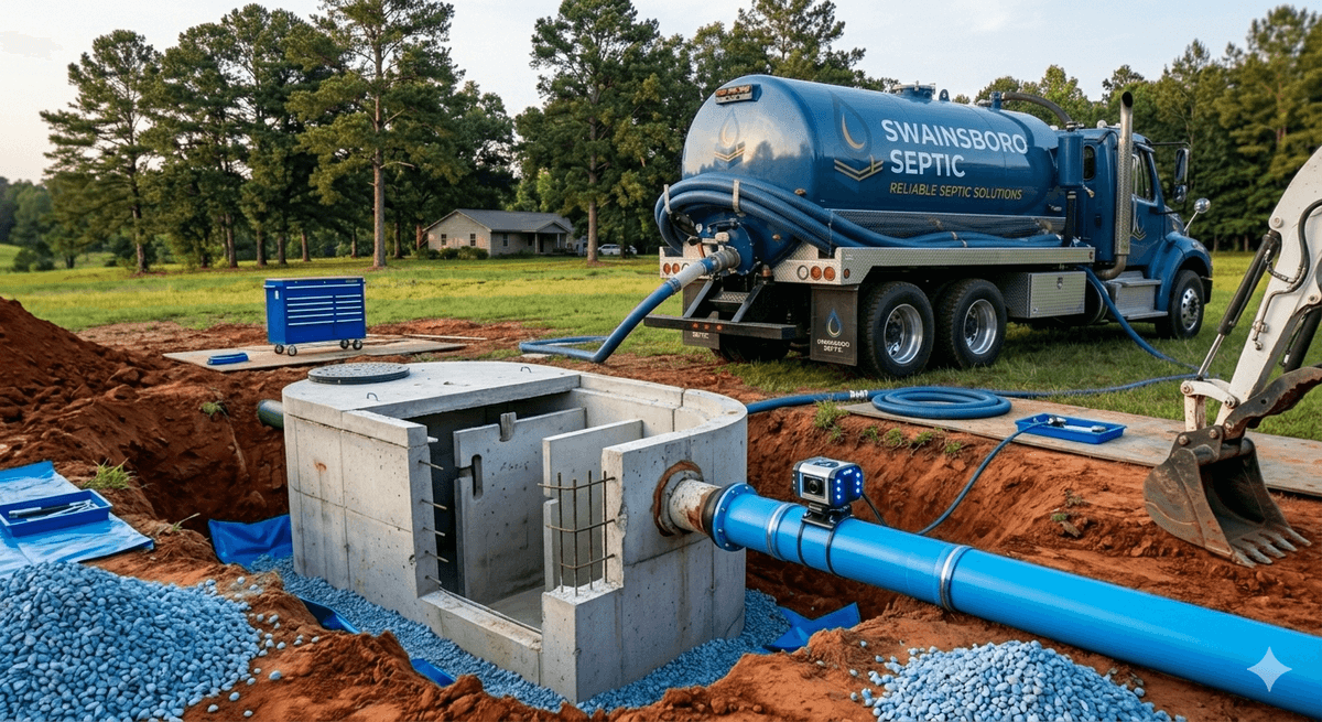Septic System Repair in Swainsboro Georgia