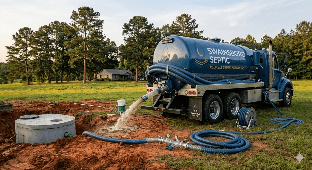 Septic Tank Pumping in Swainsboro Georgia